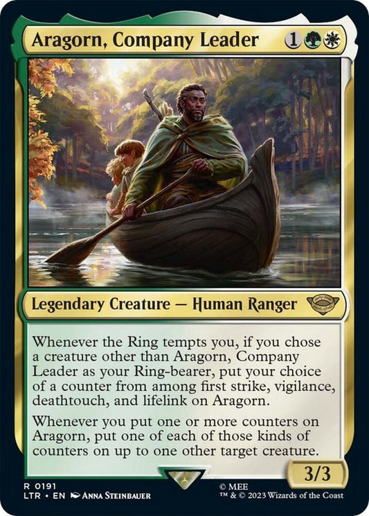 Aragorn, Company Leader - 191 - rare