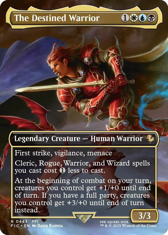 The Destined Warrior - 443 - rare