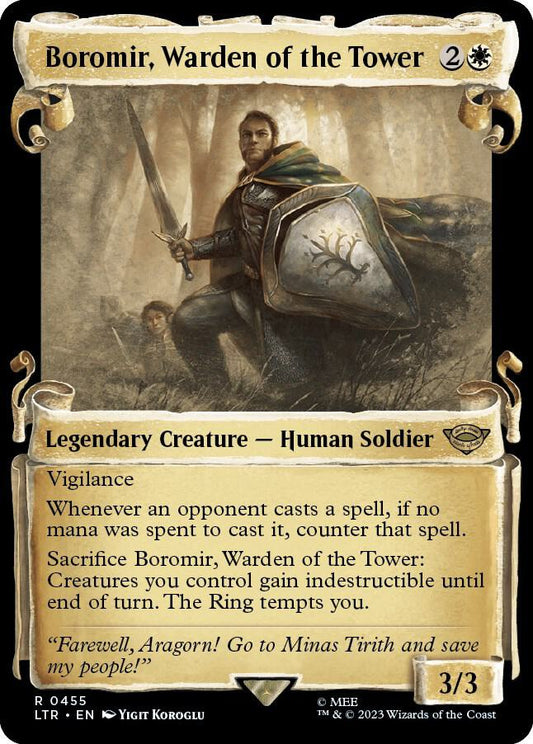 Boromir, Warden of the Tower - 455 - rare