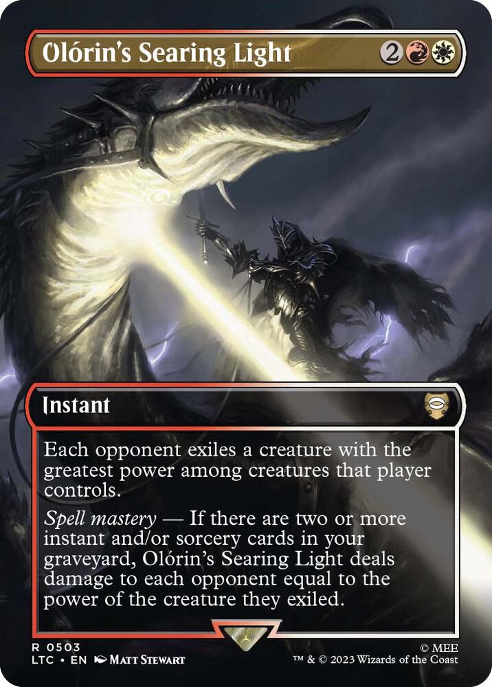 Olórin's Searing Light - 503 - rare