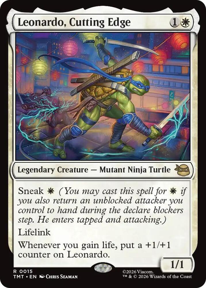 Leonardo, Cutting Edge - 15 - rare