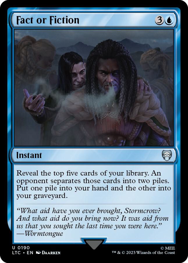 Fact or Fiction - 190 - uncommon