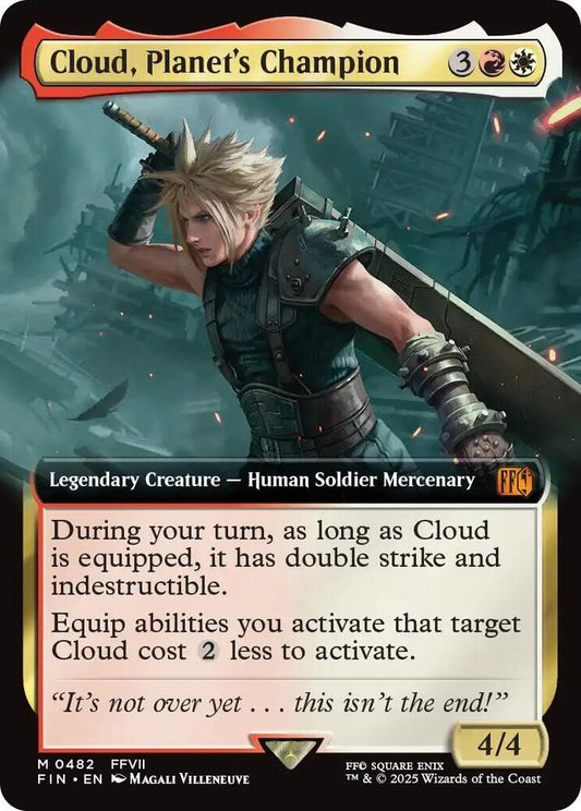 Cloud, Planet's Champion - 482 - mythic