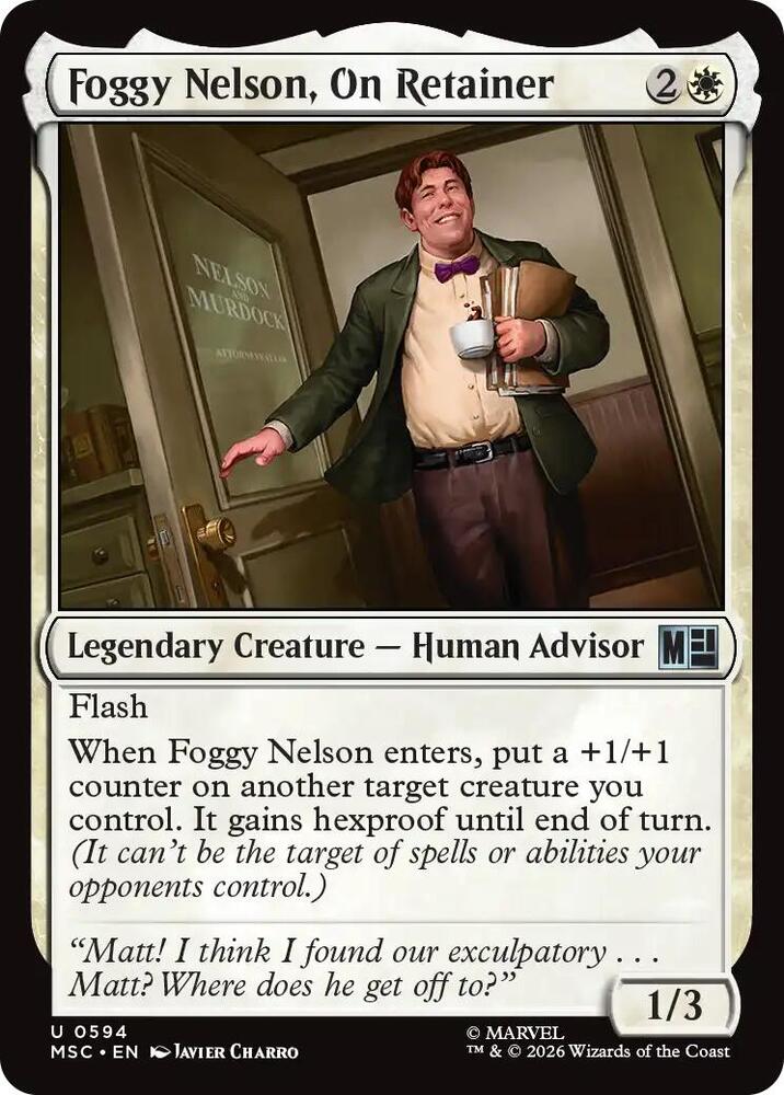 Foggy Nelson, On Retainer - 594 - uncommon