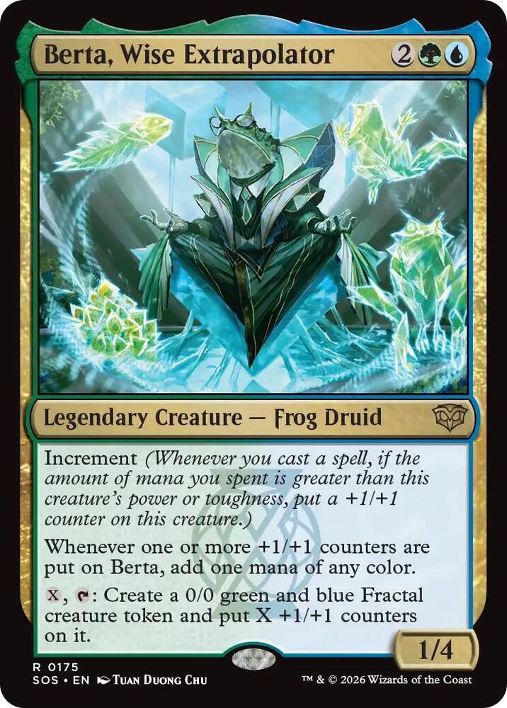 Berta, Wise Extrapolator - 175 - rare