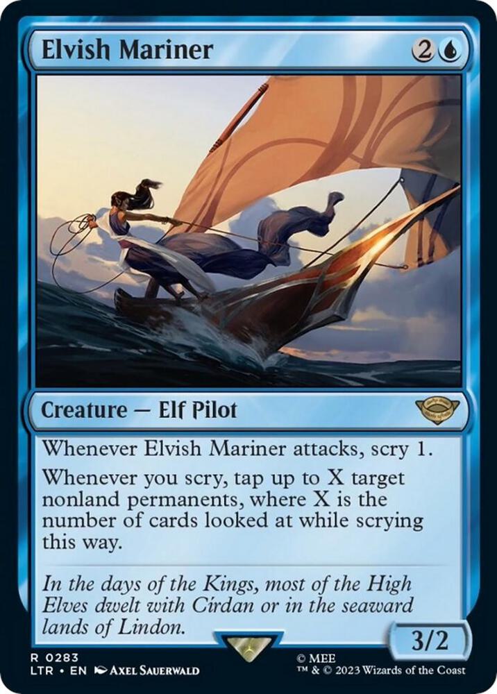 Elvish Mariner - 283 - rare