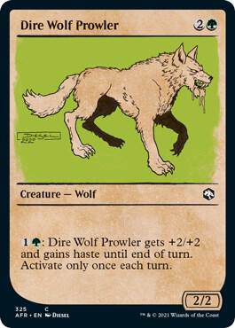 Dire Wolf Prowler - 325 - common