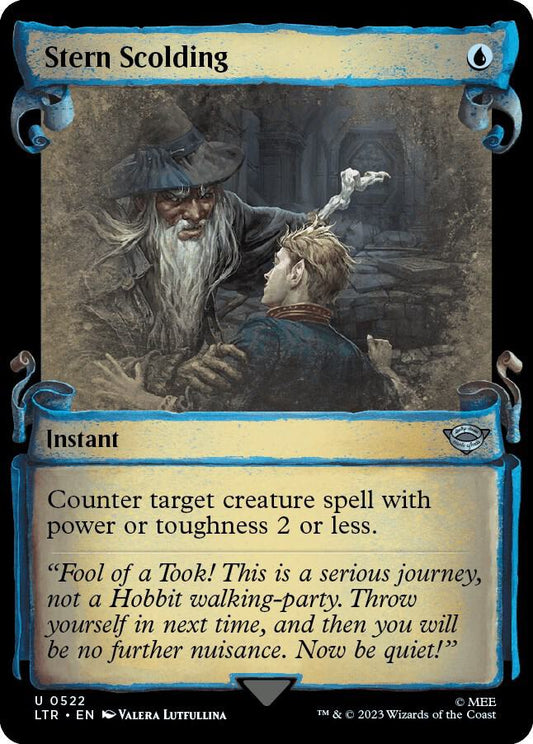 Stern Scolding - 522 - uncommon