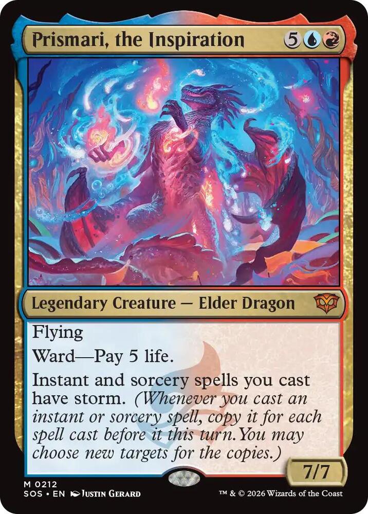 Prismari, the Inspiration - 212 - mythic