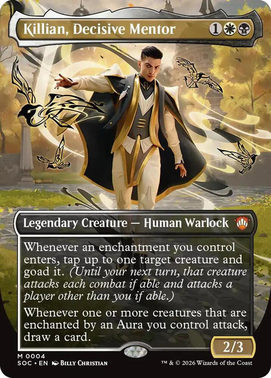Killian, Decisive Mentor - 4 - mythic