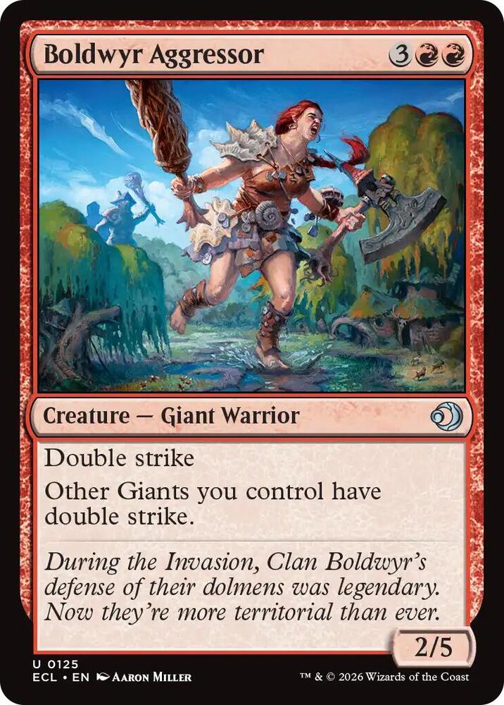 Boldwyr Aggressor - 125 - uncommon