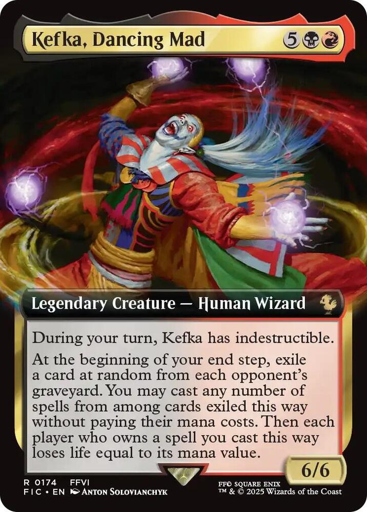 Kefka, Dancing Mad - 174 - rare