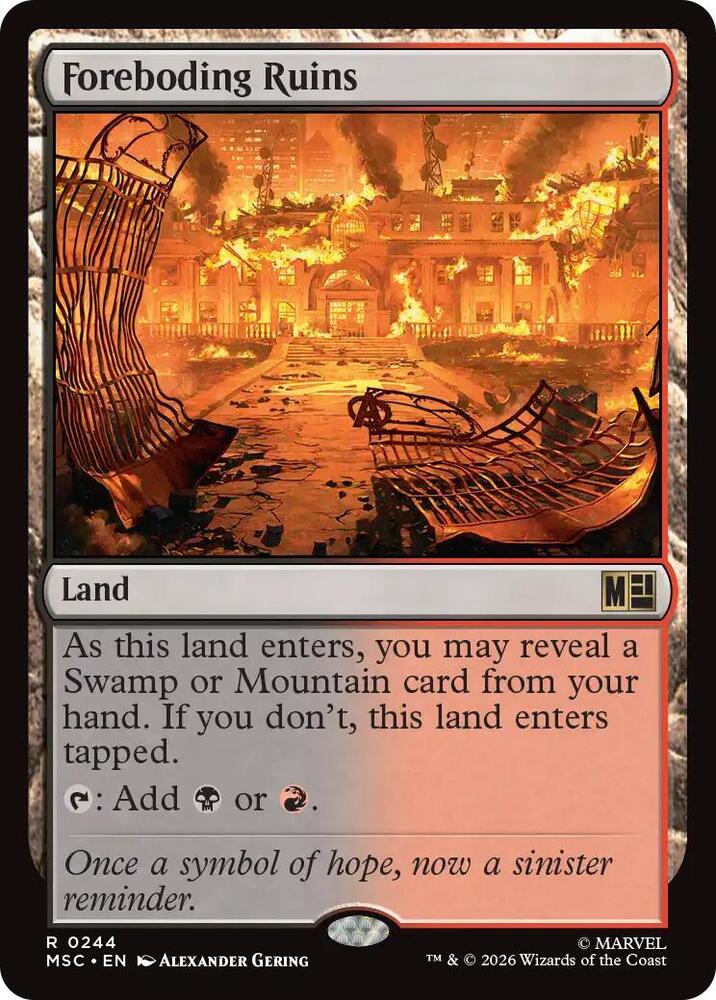 Foreboding Ruins - 244 - rare