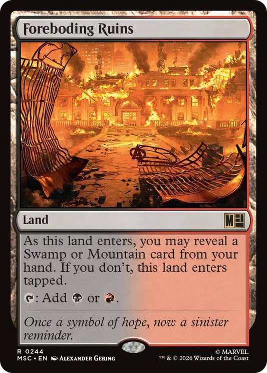 Foreboding Ruins - 244 - rare