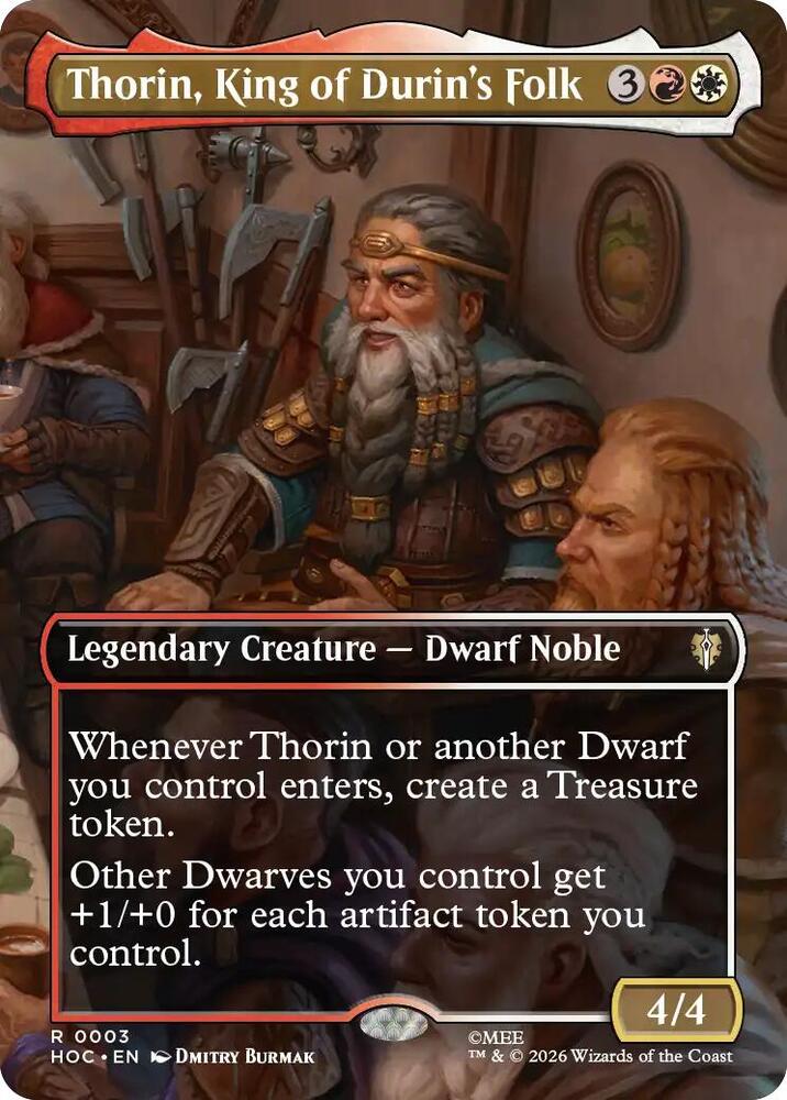 Thorin, King of Durin's Folk - 3 - rare