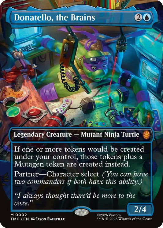 Donatello, the Brains - 2 - mythic