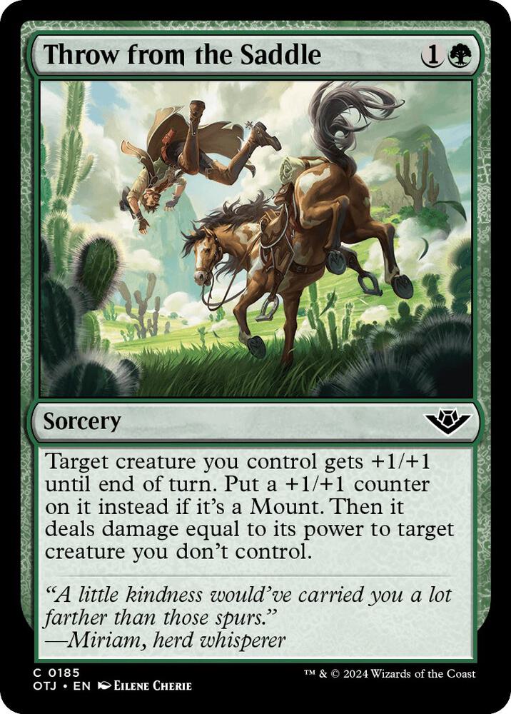 Throw from the Saddle - 185 - common
