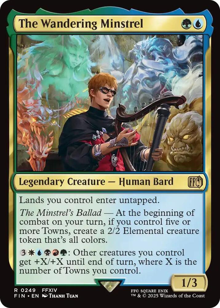 The Wandering Minstrel - 249 - rare