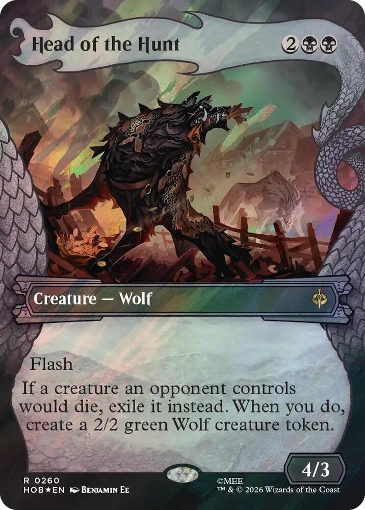 Head of the Hunt - 260 - rare