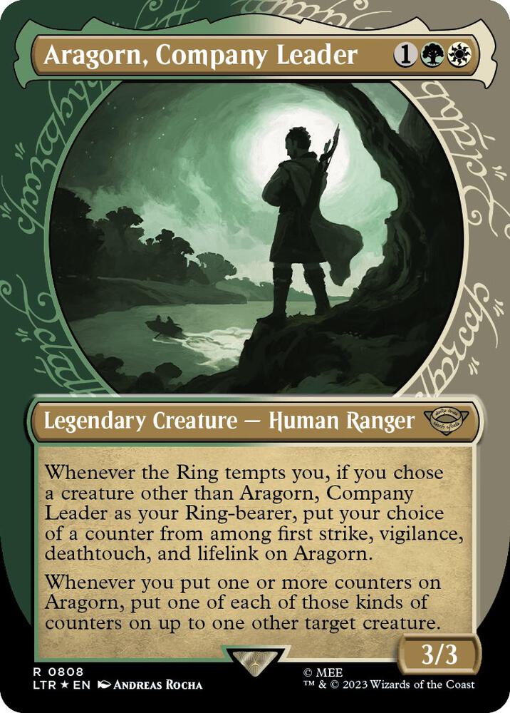 Aragorn, Company Leader - 808 - rare
