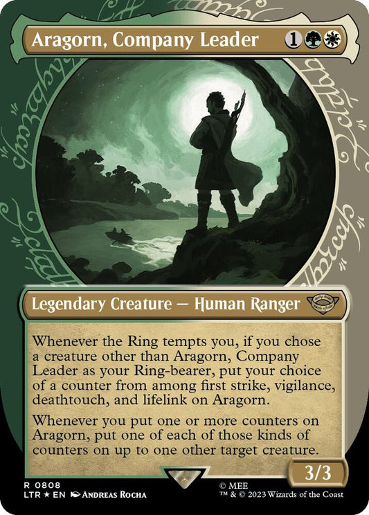 Aragorn, Company Leader - 808 - rare