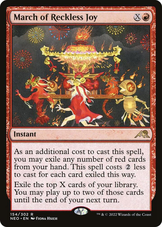 March of Reckless Joy - 154 - rare