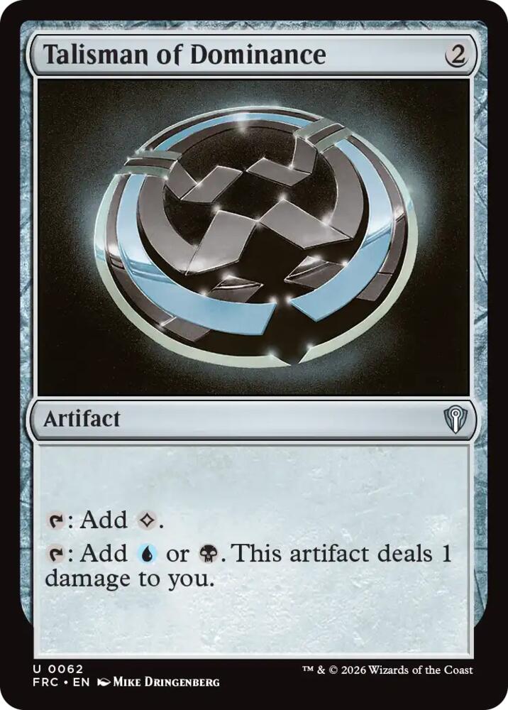 Talisman of Dominance - 62 - uncommon