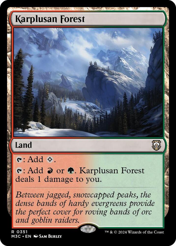 Karplusan Forest - 351 - rare