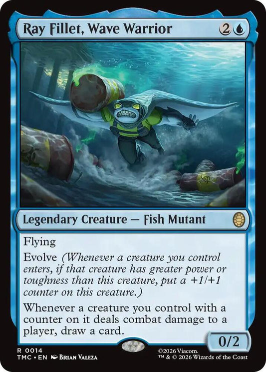 Ray Fillet, Wave Warrior - 14 - rare