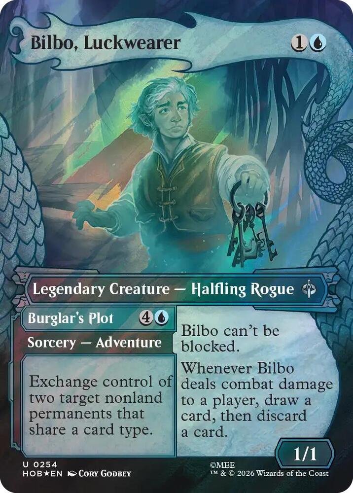 Bilbo, Luckwearer // Burglar's Plot - 254 - uncommon