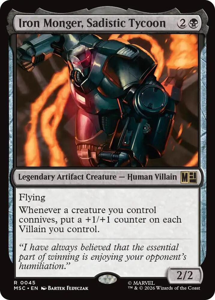 Iron Monger, Sadistic Tycoon - 45 - rare