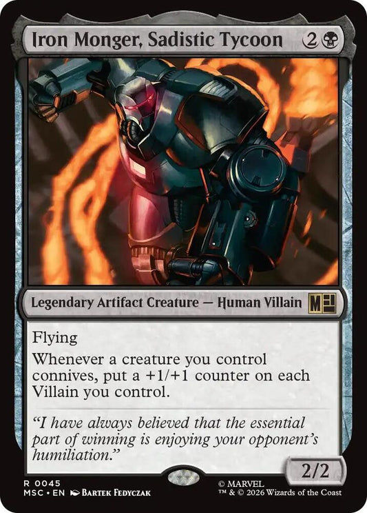 Iron Monger, Sadistic Tycoon - 45 - rare