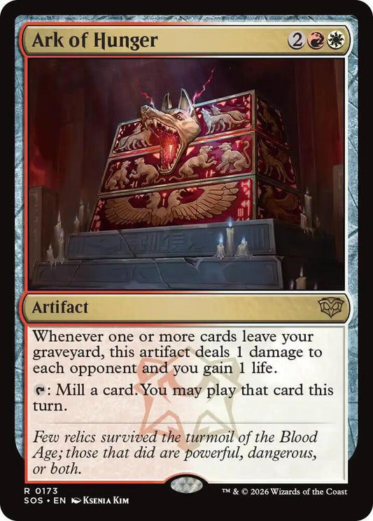 Ark of Hunger - 173 - rare