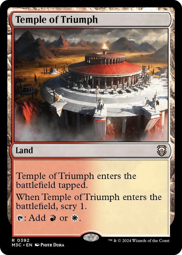 Temple of Triumph - 392 - rare