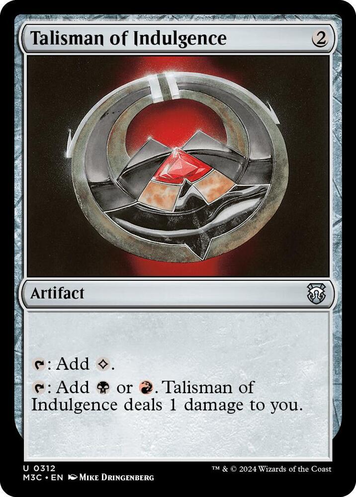 Talisman of Indulgence - 312 - uncommon