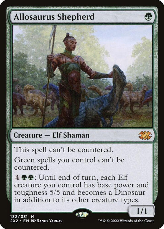 Allosaurus Shepherd - 132 - mythic