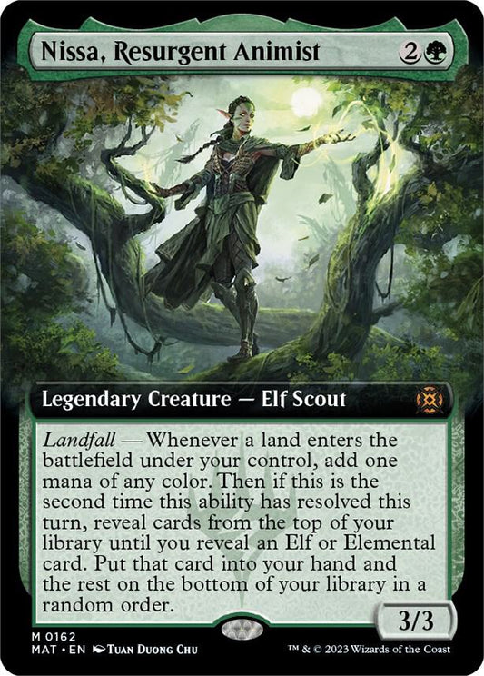 Nissa, Resurgent Animist - 162 - mythic