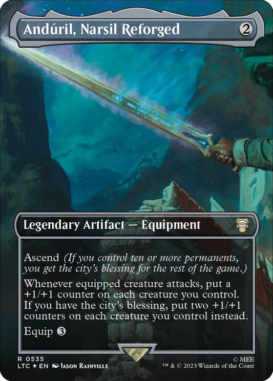 Andúril, Narsil Reforged - 535 - rare