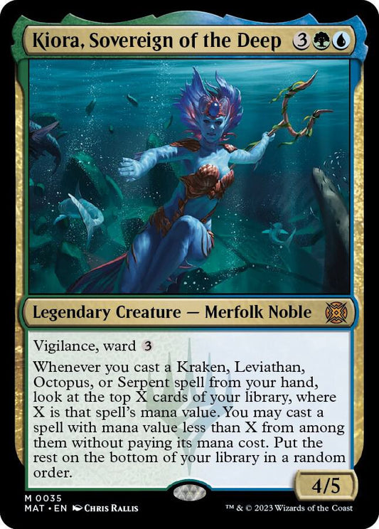Kiora, Sovereign of the Deep - 35 - mythic