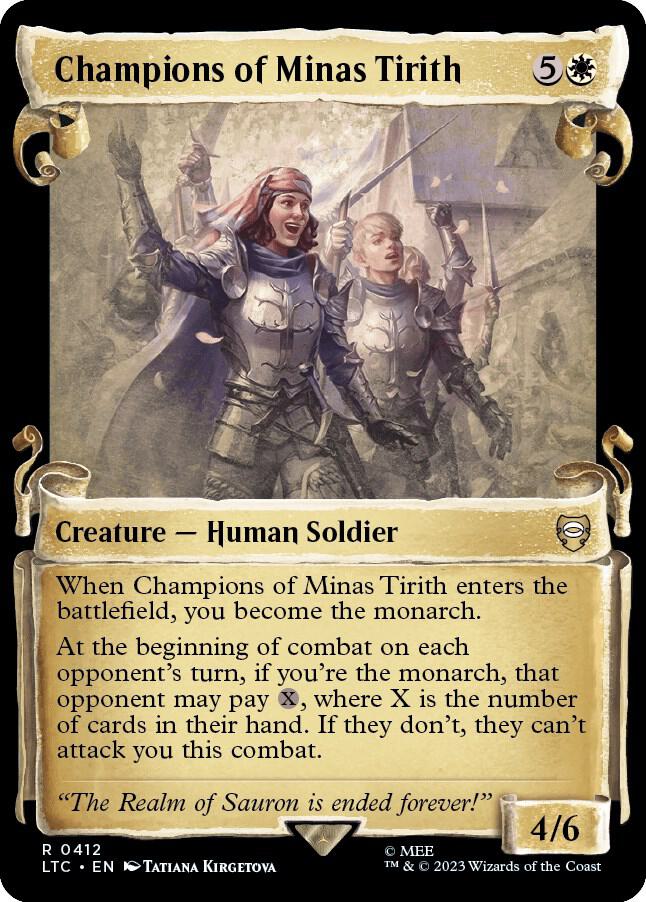 Champions of Minas Tirith - 412 - rare