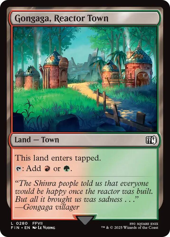 Gongaga, Reactor Town - 280 - common