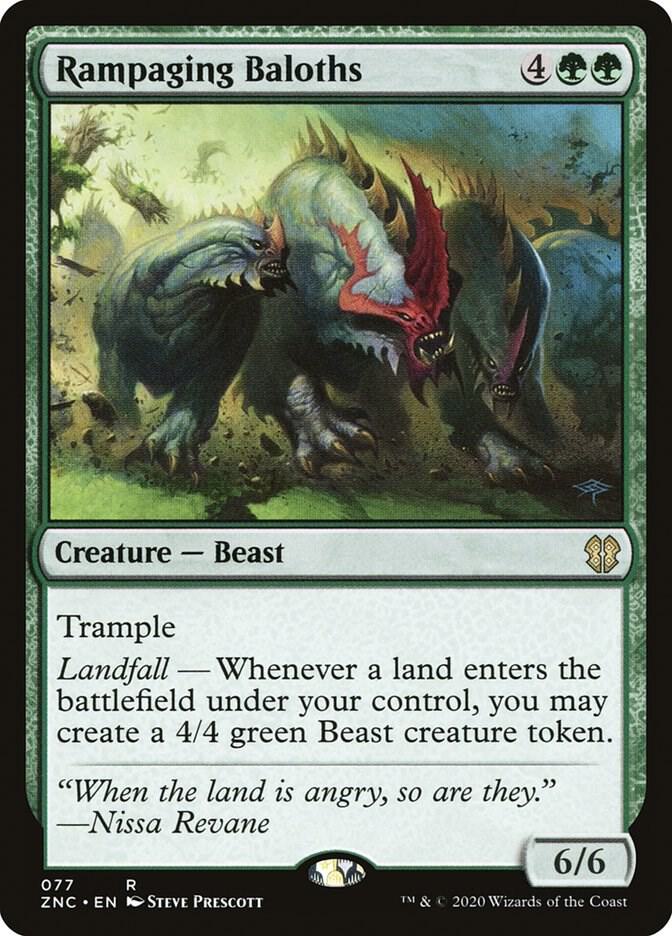 Rampaging Baloths - 77 - rare