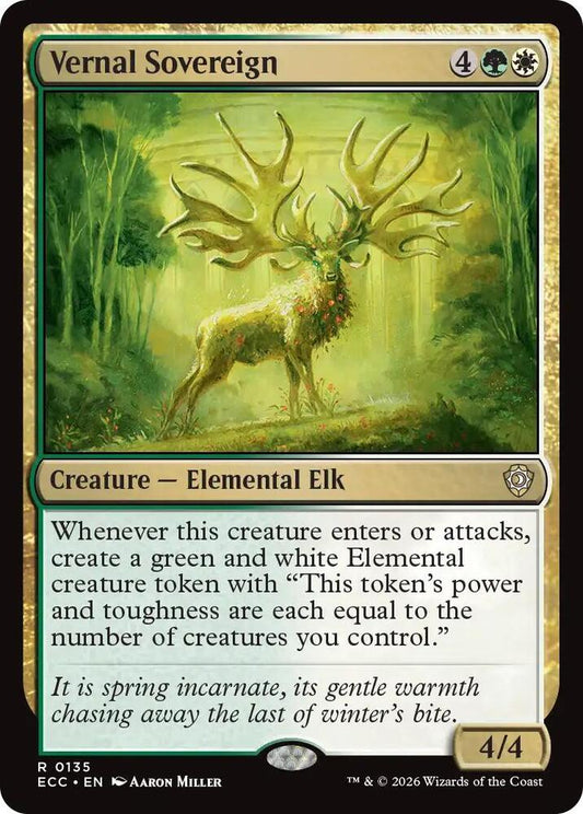 Vernal Sovereign - 135 - rare