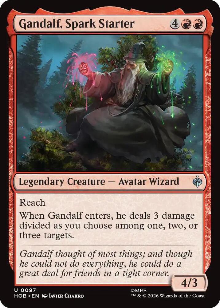 Gandalf, Spark Starter - 97 - uncommon