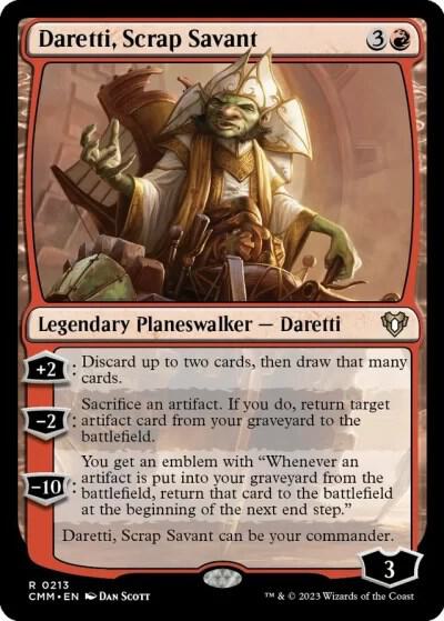 Daretti, Scrap Savant - 213 - rare