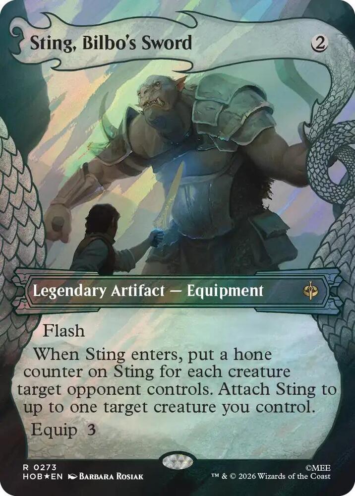 Sting, Bilbo's Sword - 273 - rare