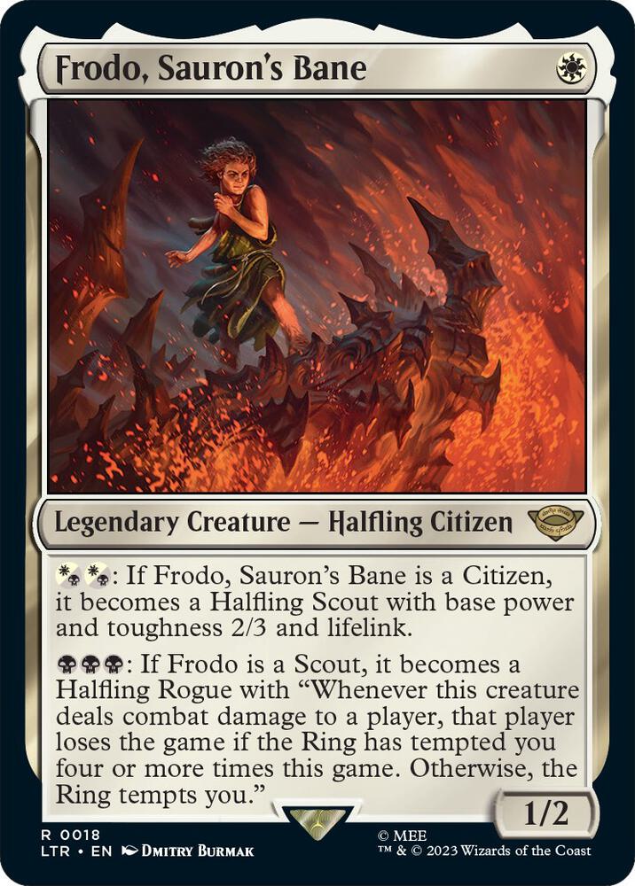 Frodo, Sauron's Bane - 18 - rare