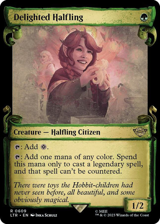 Delighted Halfling - 609 - rare