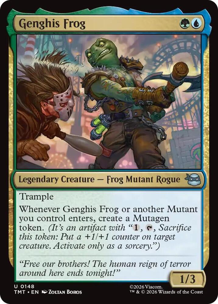 Genghis Frog - 148 - uncommon