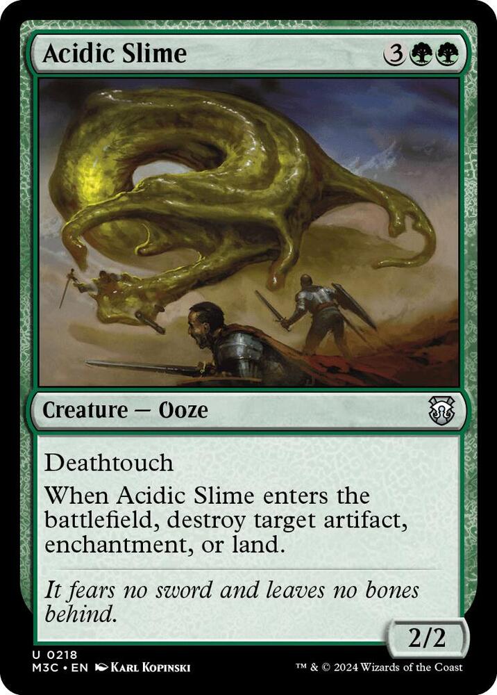 Acidic Slime - 218 - uncommon